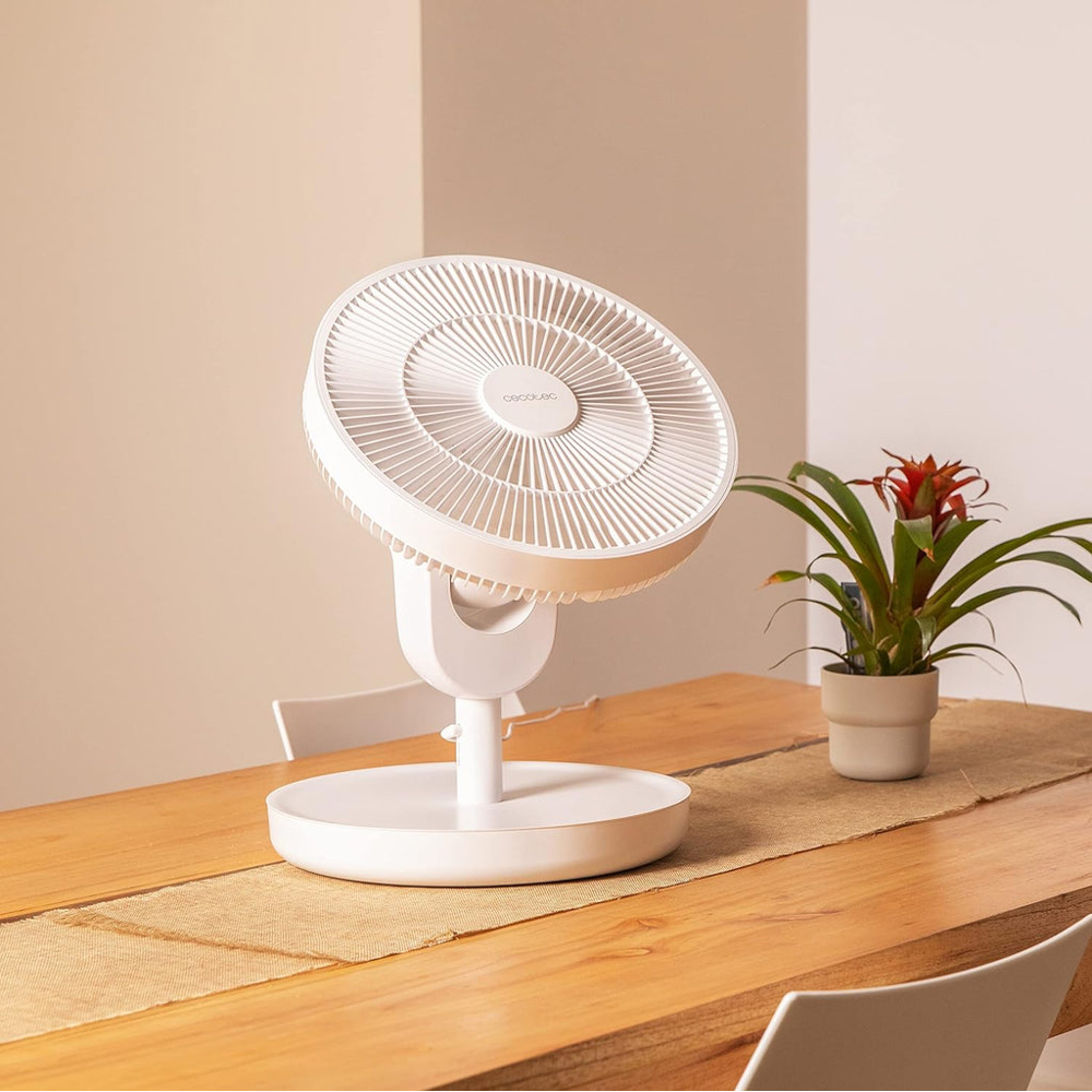 Fan Cecotec 8243 3-in-1 Sunflower, 22W, White
