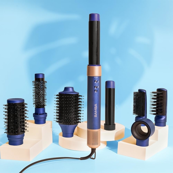 Hair Styler Cecotec 3466 Bamba, 1400W, Blue