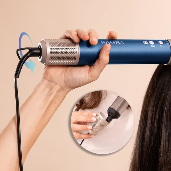 Hair Styler Cecotec 3466 Bamba, 1400W, Blue