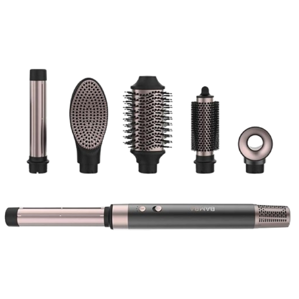 Hair Styler Cecotec 3469 Bamba CeramicCare AirGlam, 1400W, Black