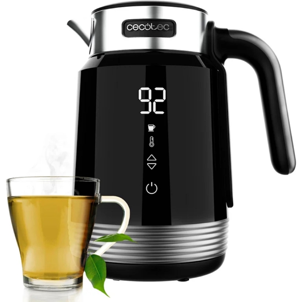 ელექტრო ჩაიდანი Cecotec 01748 ThermoSense 600, 2200W, 1.7L, Electric Kettle, Black