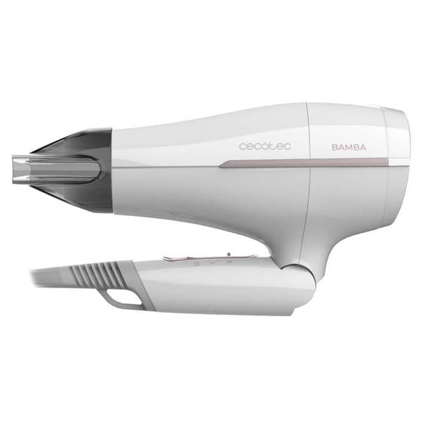 თმის საშრობი Cecotec 4415 Bamba IoniCare Power&Go Heaven, 2000W, Hair Dryer, White