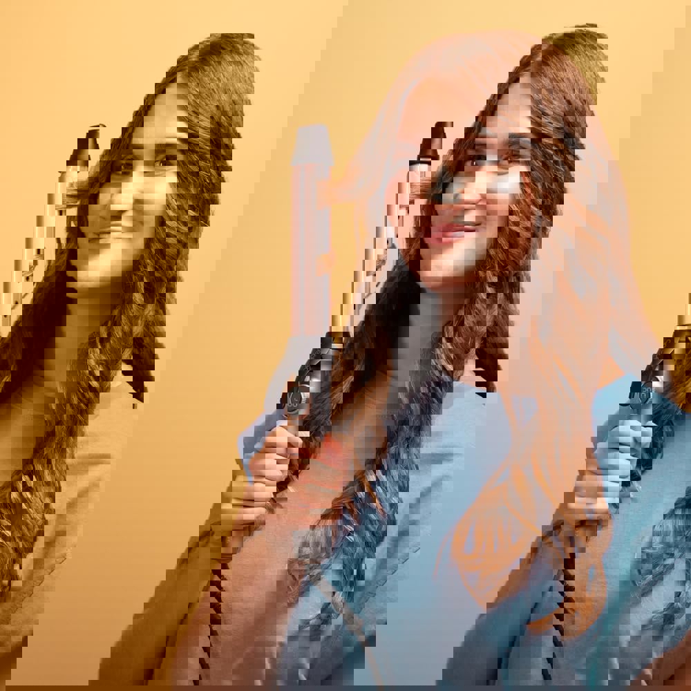 თმის სახვევი Cecotec 03433 Bamba SurfCare, 80W, Hair Curling Iron, Black