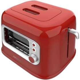 ტოსტერი Cecotec 8043 Tostadora vertical RetroVision, 700W, Toaster, Red