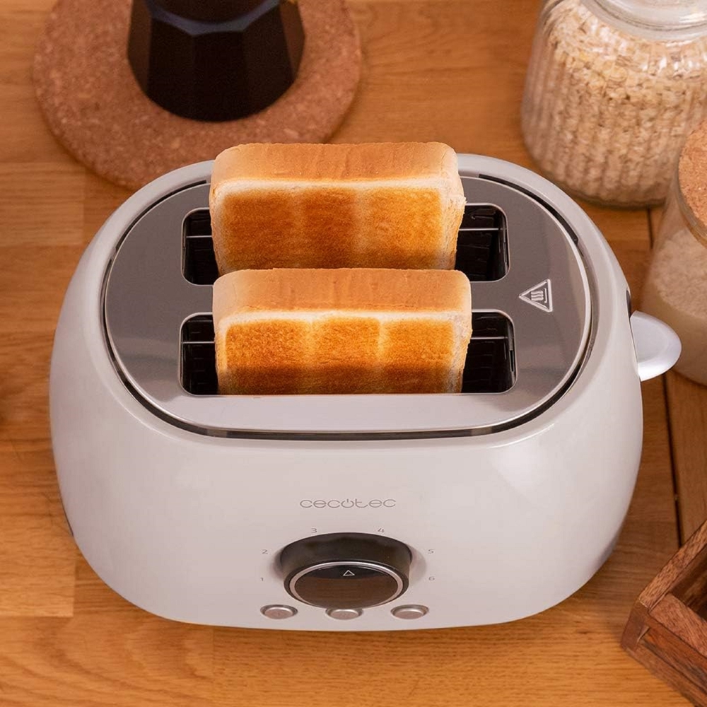 ტოსტერი Cecotec 03106 Tostador Vertical Digital Classictoast 8000, 800W, Toaster, Beige