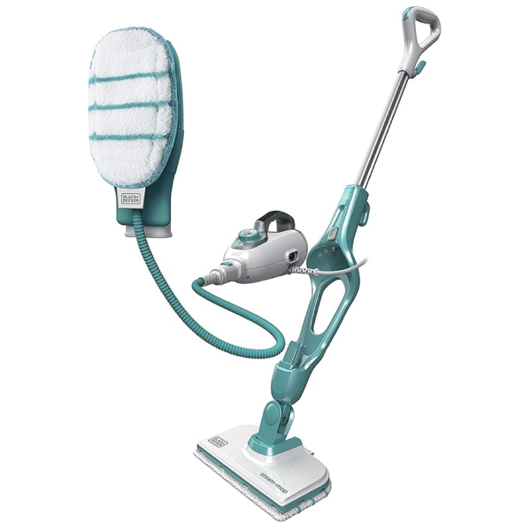 ორთქლით საწმენდი Black And Decker FSMH1351SM-QS 9IN1, 1300W, 500ML, Steam Mop, Blue