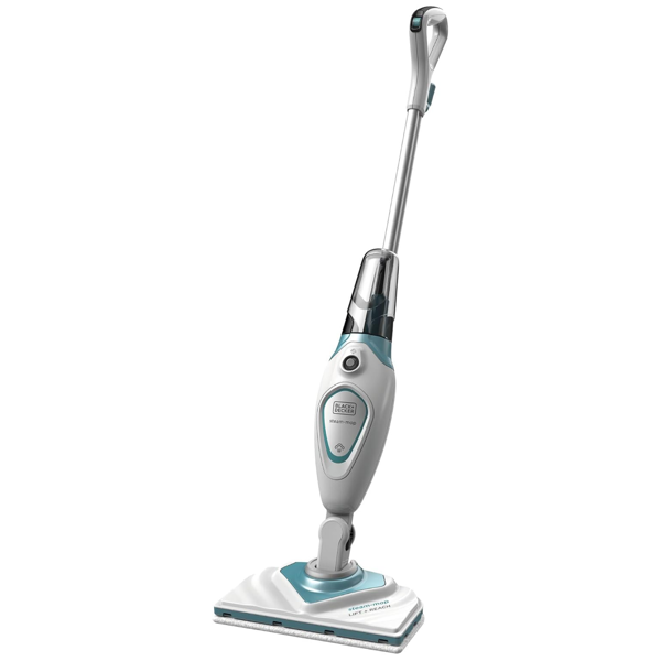 Steam Mop Black And Decker FSM1616-QS, 1600W, White 