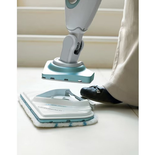 Steam Mop Black And Decker FSM1616-QS, 1600W, White 