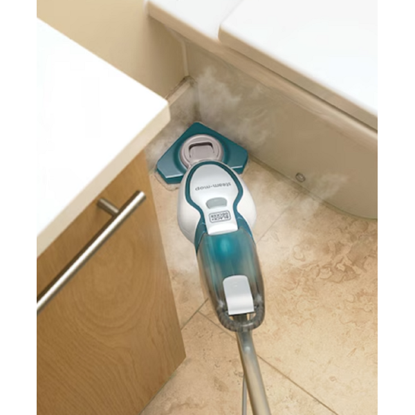 Steam Mop Black And Decker FSM1616-QS, 1600W, White 