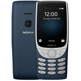 მობილური ტელეფონი Nokia 8210, 48MB, 128MB, Dual SIM, LTE, Blue