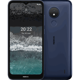 მობილური ტელეფონი Nokia C21, 2GB, 32GB, Dual SIM, LTE, Dark Blue