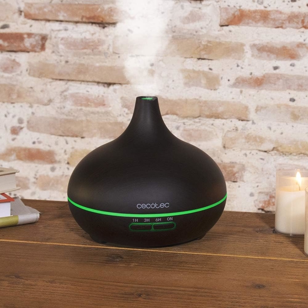 ჰაერის დამატენიანებელი Cecotec 5283 Pure Aroma 300 Yin, 15m², Air Humidifier, Black