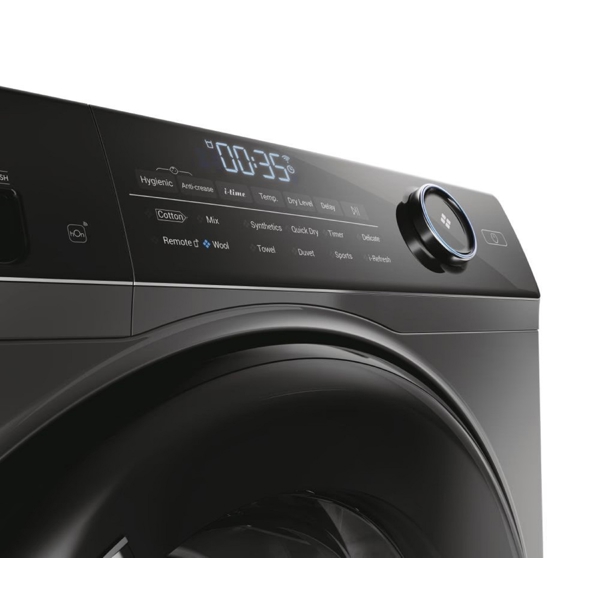 Washing Dryer Haier HD90-A2959S I-Pro, 9Kg, A++, Gray