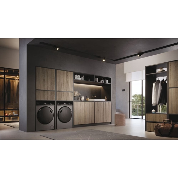 Washing Dryer Haier HD90-A2959S I-Pro, 9Kg, A++, Gray