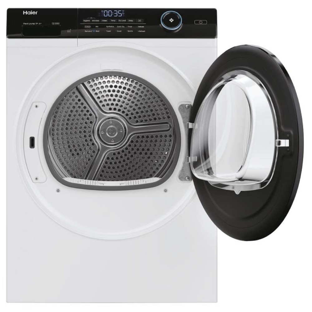 Washing Dryer Haier HD90-A2959 I-Pro, 9Kg, A++, White