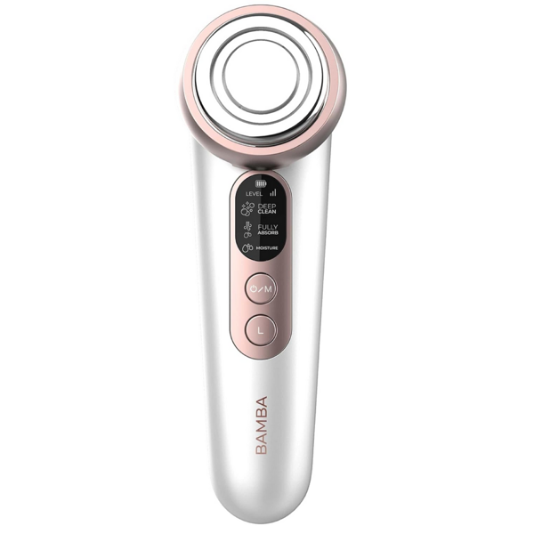 სახის მასაჟორი Cecotec 04450 Bamba FaceCare LightSonic, Facial Massager, White