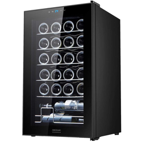 ღვინის მაცივარი Cecotec 02342 GrandSommelier 24000, Wine Refrigerator, Black