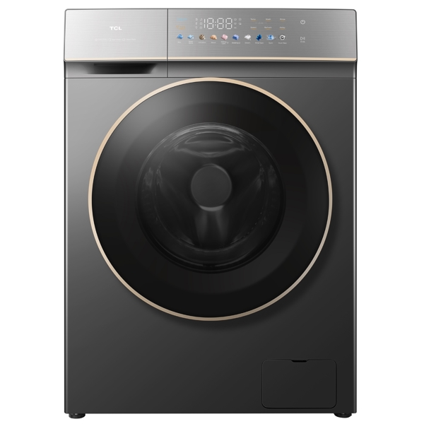 Washing Machine TCL P7110FLG, 10Kg, A+++, 1200Rpm, 53Db, Dark Grey