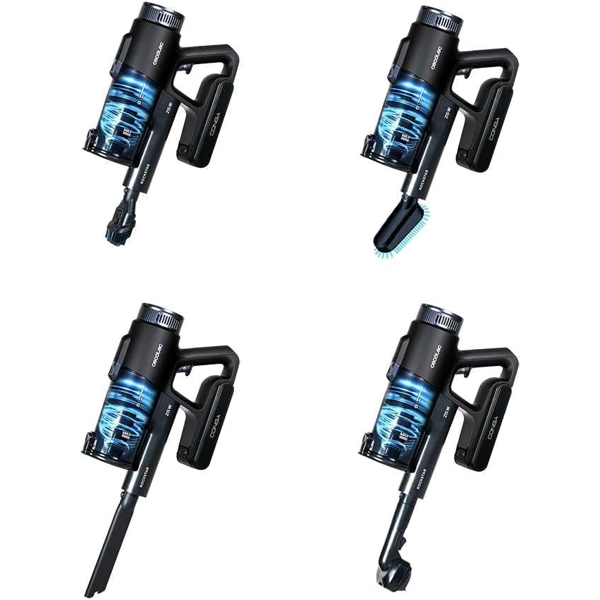 მტვერსასრუტი Cecotec 08424 rockstar 1500 ray ergowet animal, 215W, 500Ml, Vacuum Cleaner, Black/Blue