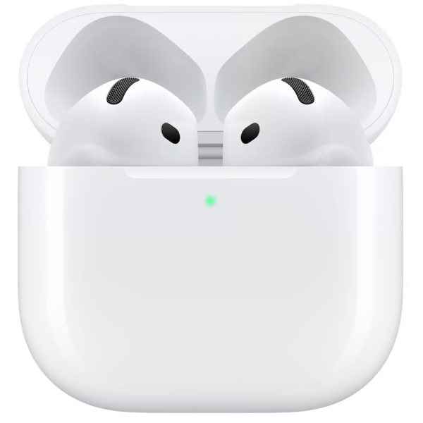 ყურსასმენი Apple MXP93ZE/A AirPods 4, Earbuds, Wireless, Bluetooth, IP54, White