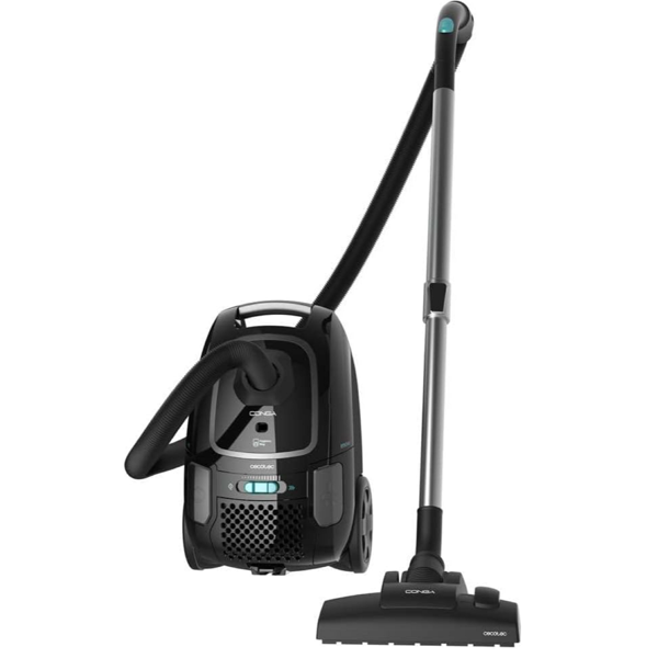 მტვერსასრუტი Cecotec 08577 Conga Powerbag XL, 890W, 4L, Vacuum Cleaner, Black