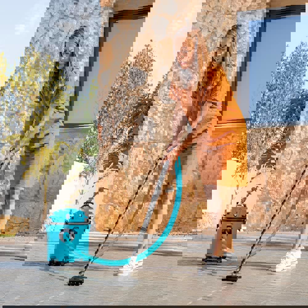 მტვერსასრუტი Cecotec 8112 Conga Rockstar Wet & Dry Compact Plus, 1200W, 16L, Vacuum Cleaner, Blue