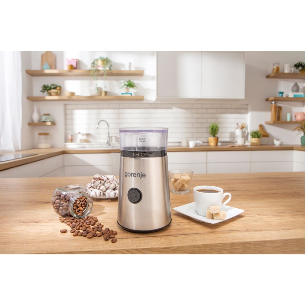 Gorenje SMK150E, 150W, Electric Coffee Grinder, Silver