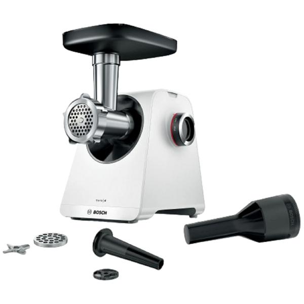 Bosch MFWS420W, 1900W, Meat Grinder, White/Black