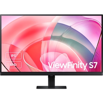 მონიტორი Samsung LS27D700EAIXCI ViewFinity S7, 27", Monitor, 4K UHD, IPS, HDMI, DP, Black