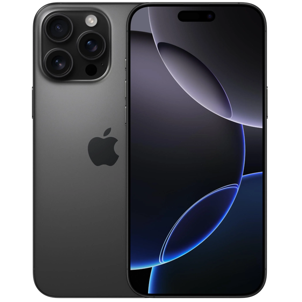 მობილური ტელეფონი Apple iPhone 16 Pro Max, 8GB, 256GB, SIM1 + ESIM, 5G, NFC, Black Titanium