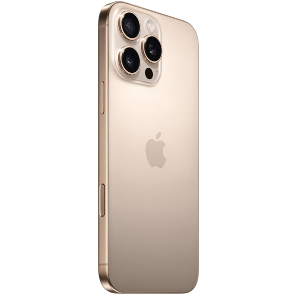 მობილური ტელეფონი Apple iPhone 16 Pro, 8GB, 128GB, SIM1 + ESIM, 5G, NFC, Desert Titanium