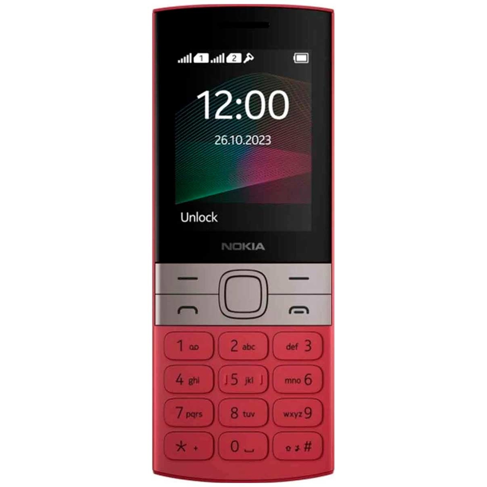 Nokia 150, 4MB, 128MB, Dual SIM, Red
