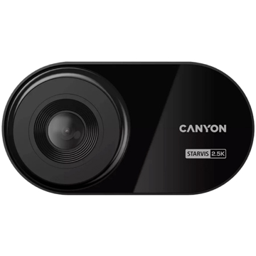 მანქანის ვიდეო რეგისტრატორი Canyon CND-DVR25, WQHD, Built in WiFi, 140°, Dash Cam Set, Black