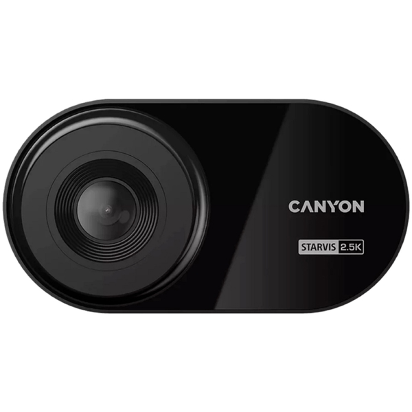 Canyon CND-DVR25, WQHD, Built in WiFi, 140°, Dash Cam Set, Black