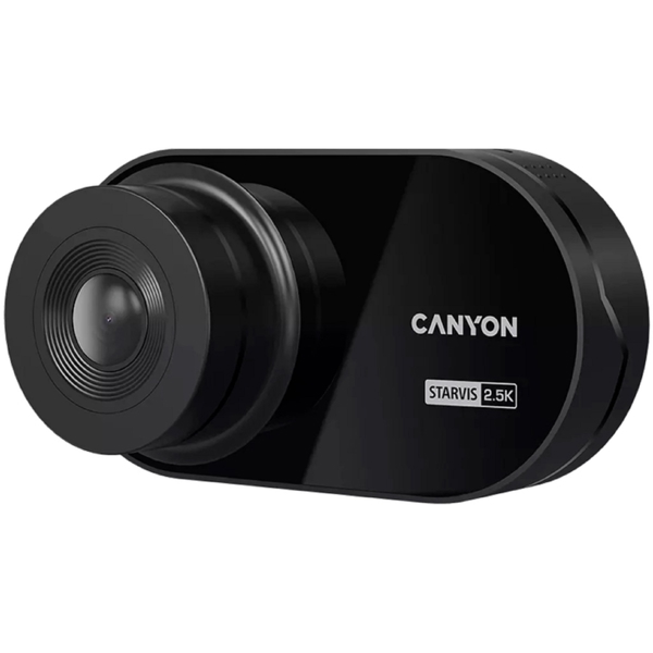 Canyon CND-DVR25, WQHD, Built in WiFi, 140°, Dash Cam Set, Black