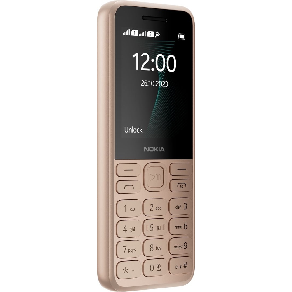 მობილური ტელეფონი Nokia 130, 4MB, Dual SIM, Gold