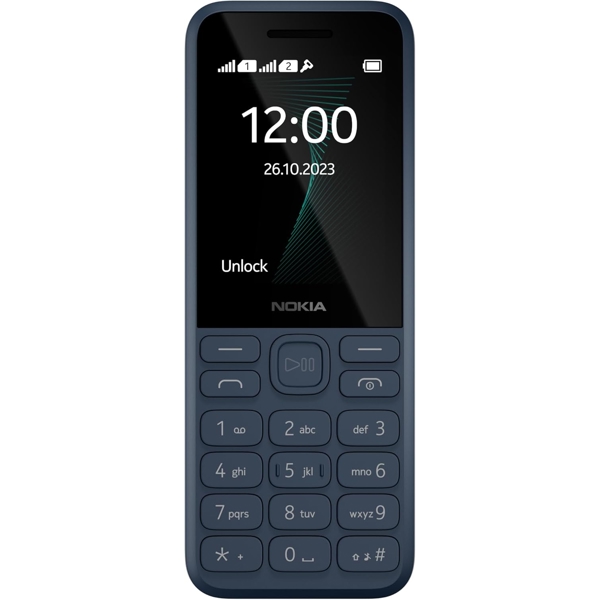 Nokia 130, 4MB, Dual SIM, Blue