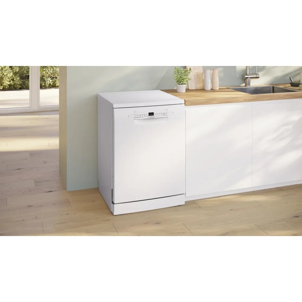 ჭურჭლის სარეცხი მანქანა Bosch SMS2HTW72E, 46Db, Dishwasher, White