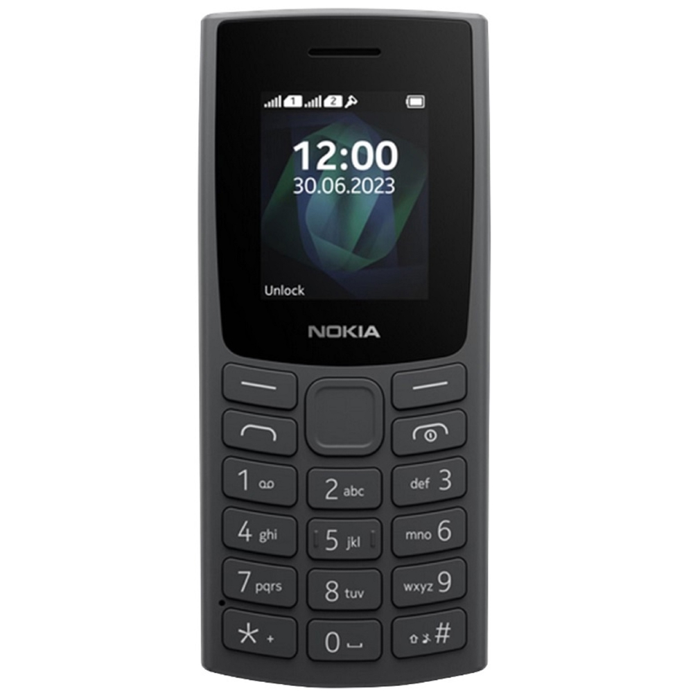 Nokia 105, Single SIM, Charcoal