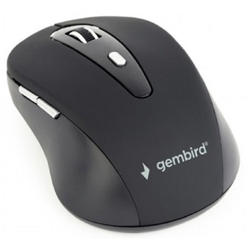 მაუსი Gembird MUSWB-6B-01, Wireless, Bluetooth, Mouse, Black