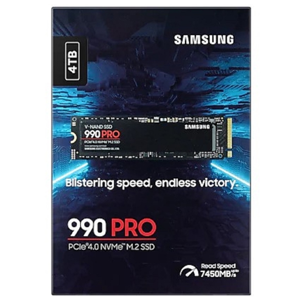 მყარი დისკი Samsung MZ-V9P4T0BW 990 PRO, 4TB, M.2, Internal Hard Drive