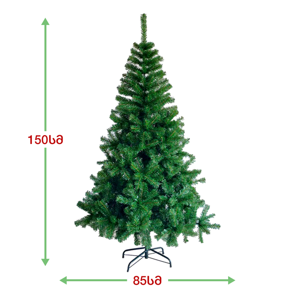 OEM LL-150, 150CM, Christmas Tree, Green