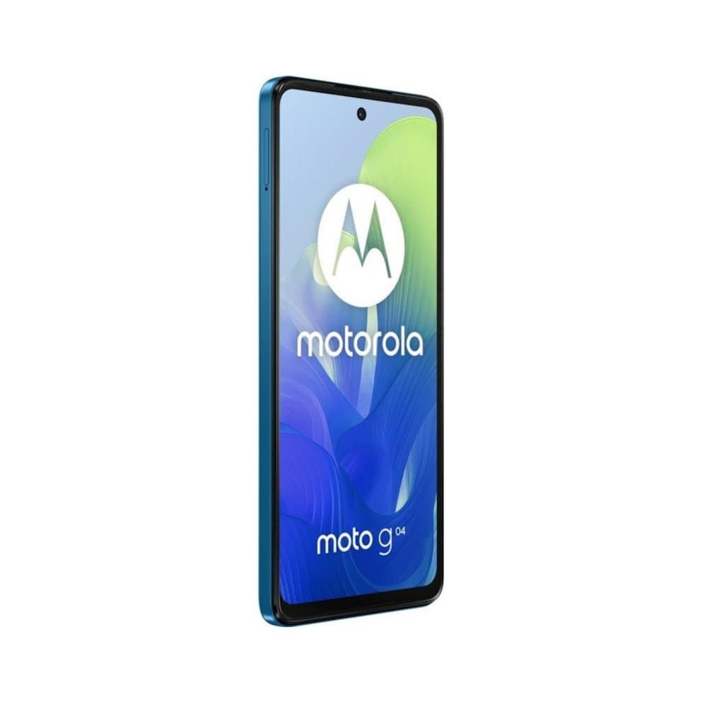 მობილური ტელეფონი Motorola Moto G04, 4GB, 128GB, Dual SIM, LTE, Satin Blue