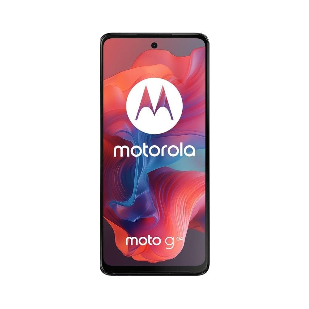 მობილური ტელეფონი Motorola Moto G04, 4GB, 128GB, Dual SIM, LTE, Concord Black