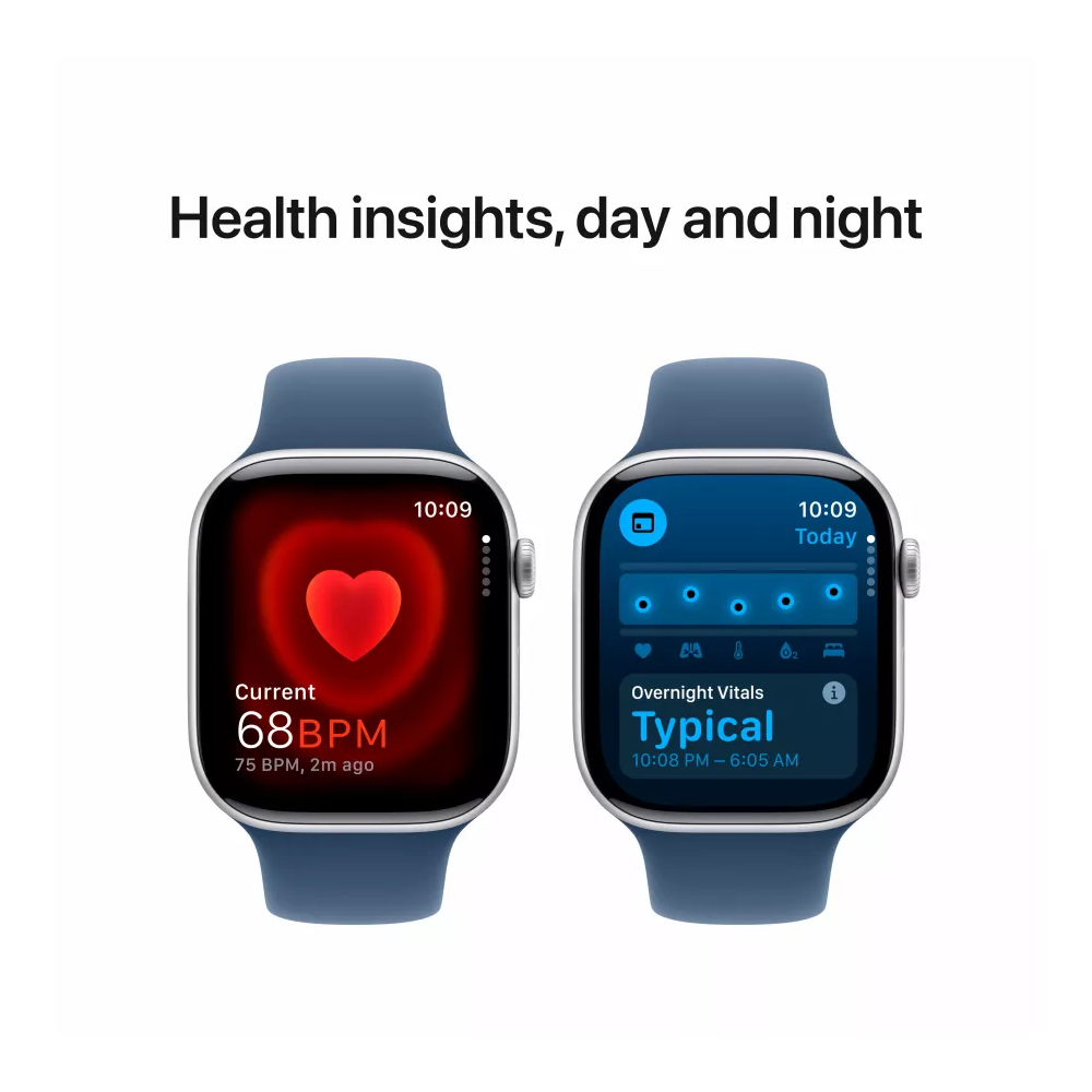 სმარტ საათი Apple MWWV3QI/A Watch Series 10, 1.8", IP6X Waterproof, Bluetooth, Wi-Fi, Smart Watch, Rose Gold