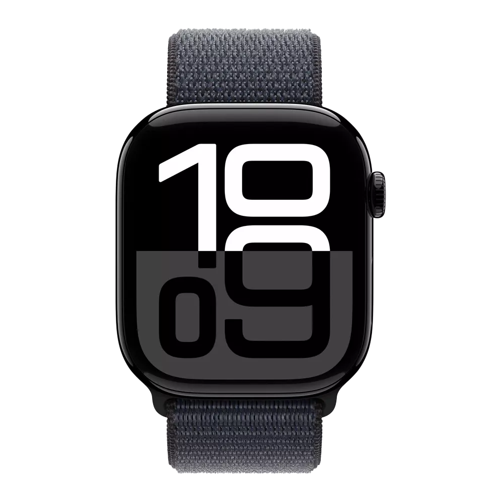 სმარტ საათი Apple MWWG3QI/A Watch Series 10, 1.77", IP6X Waterproof, Bluetooth, Wi-Fi, Smart Watch, Black/Blue