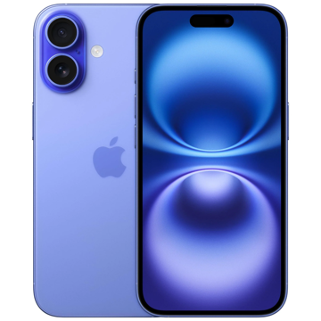 მობილური ტელეფონი Apple iPhone 16, 8GB, 128GB, SIM1 + ESIM, 5G, NFC, Ultramarine