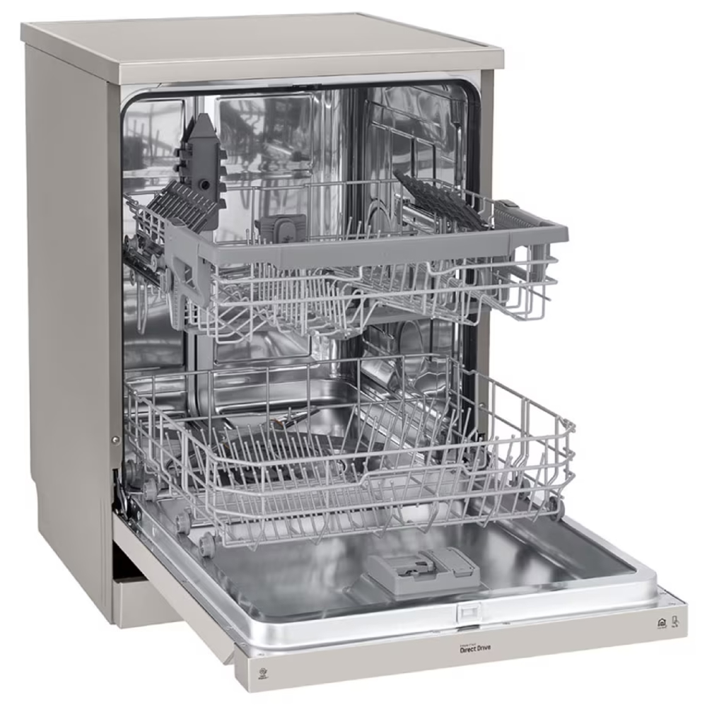 ჭურჭლის სარეცხი მანქანა LG DFB512FP.APZPARA, 46Dba, Platinum Steel