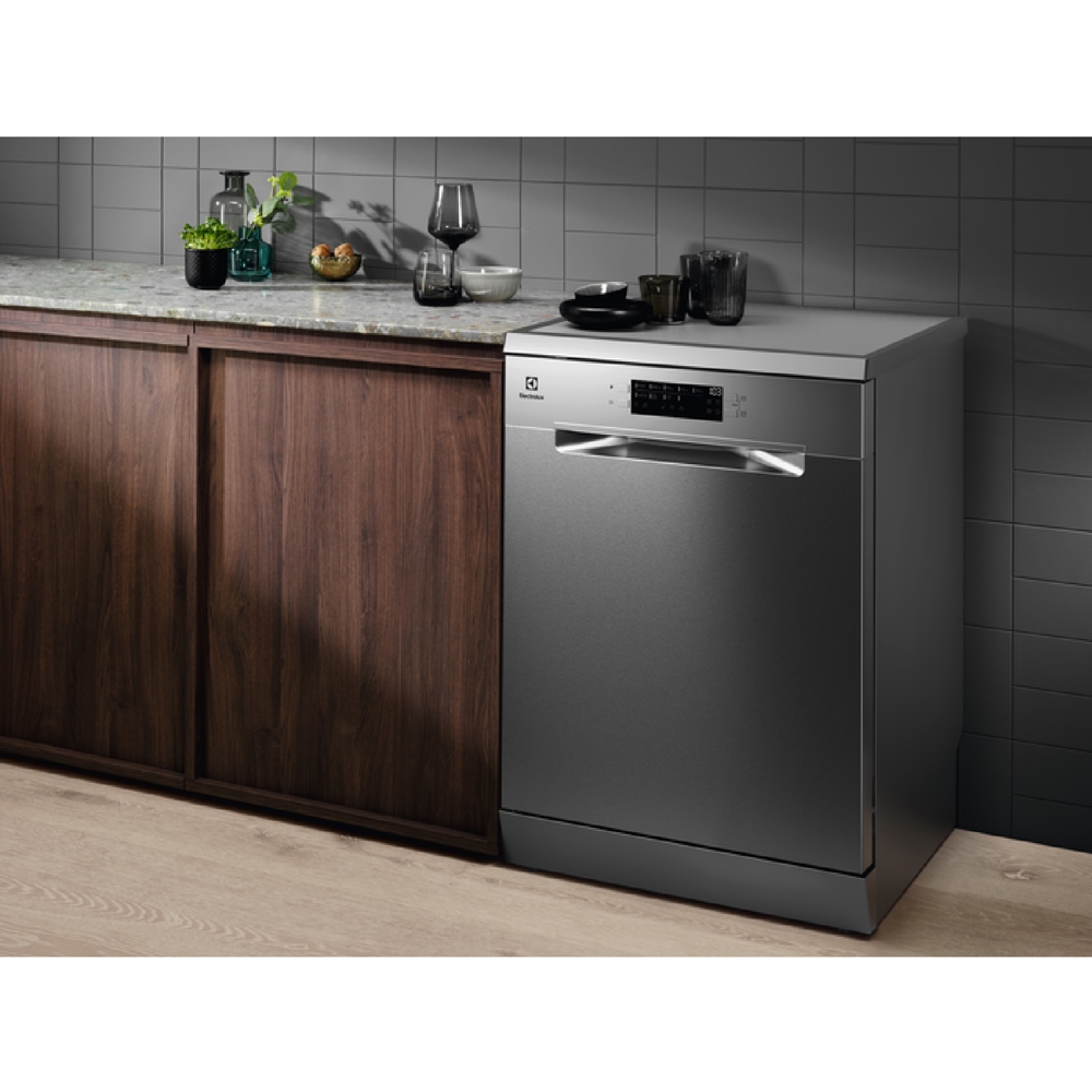 ჭურჭლის სარეცხი მანქანა Electrolux SEM94830SX, 44Dba, Dishwasher, Silver