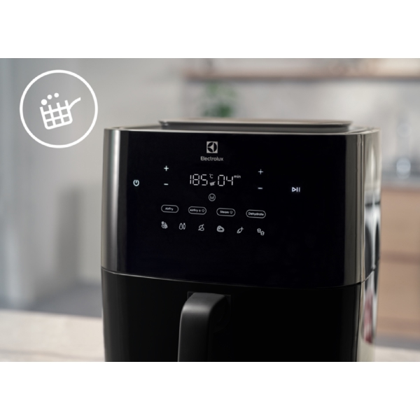 Electrolux EAF7SB, 1700W, 6.9L, Air Fryer, Black